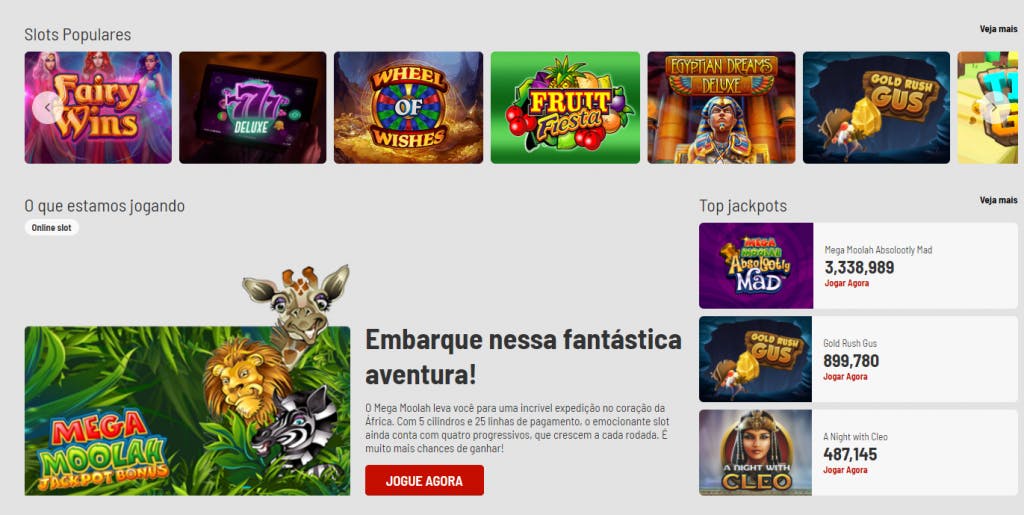 Slots dinheiro real grátis