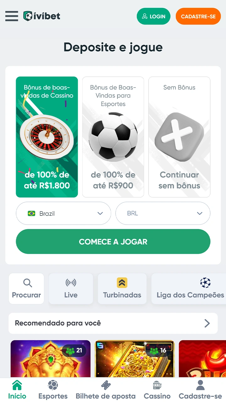 Esporte bet aposta online