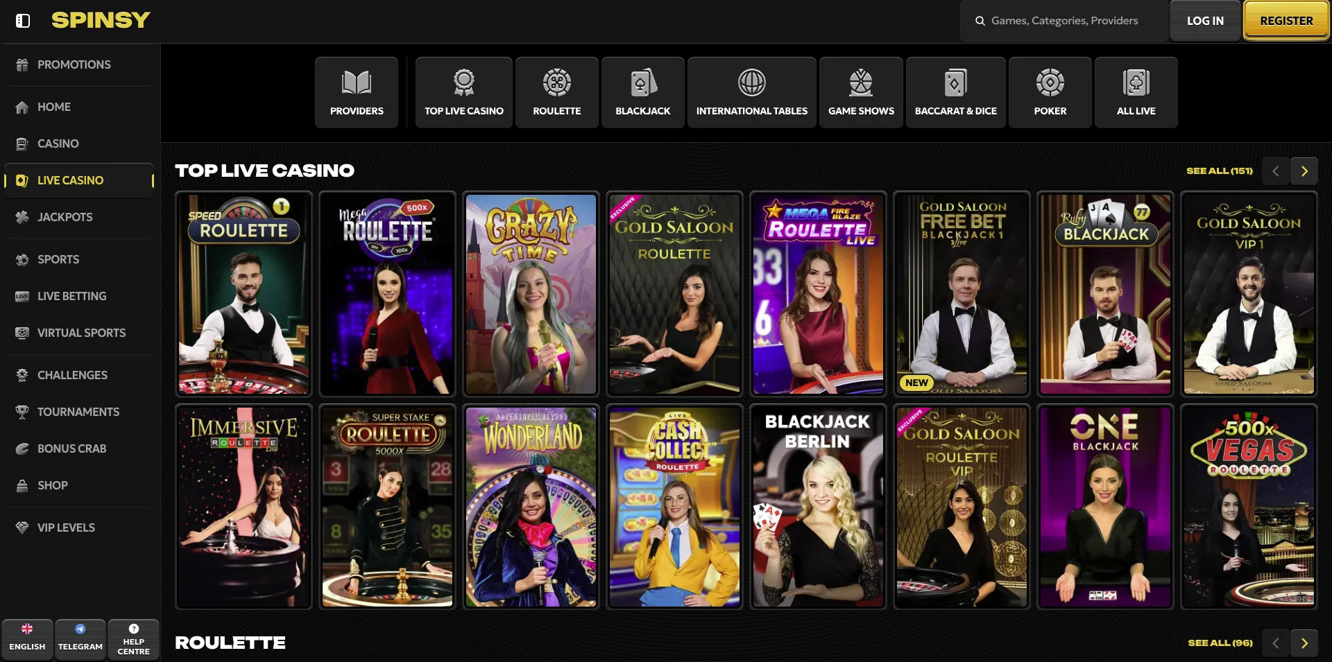 Jogo da roletinha